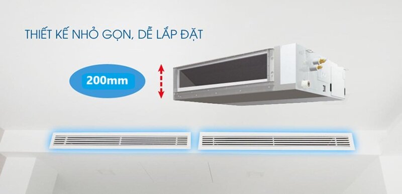 Máy lạnh giấu trần nối ống gió Daikin CDXM50RVMV - giải pháp làm mát tối ưu thẩm mỹ