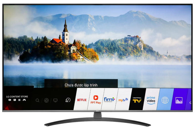 Smart Tivi LG 4K 65 inch 65UP8100PTB ThinQ AI sở hữu hệ điều hành WebOS thông minh