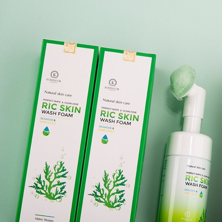 Review ưu, nhược điểm của sữa rửa mặt Ric Skin