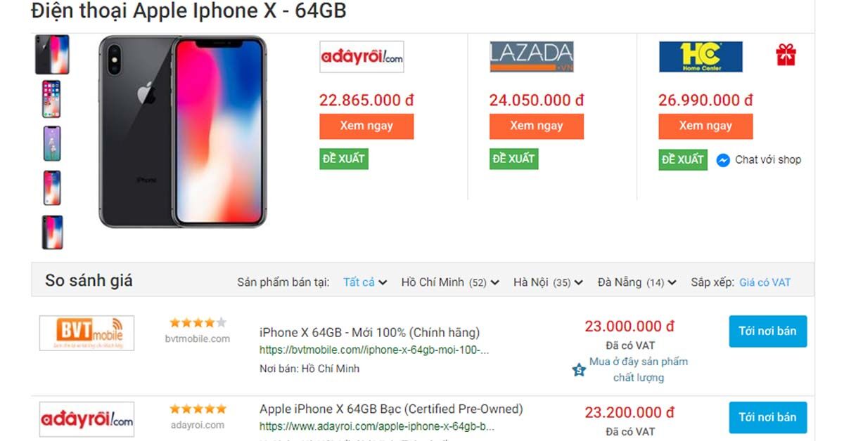 Websosanh là gì ? Đăng hàng lên websosanh như thế nào ?