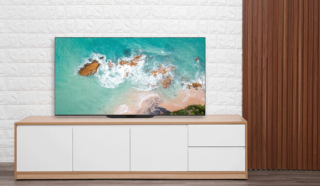 Android Tivi OLED Sony 4K 65 inch KD-65A9G được tích hợp hệ điều hành Android 8.0.