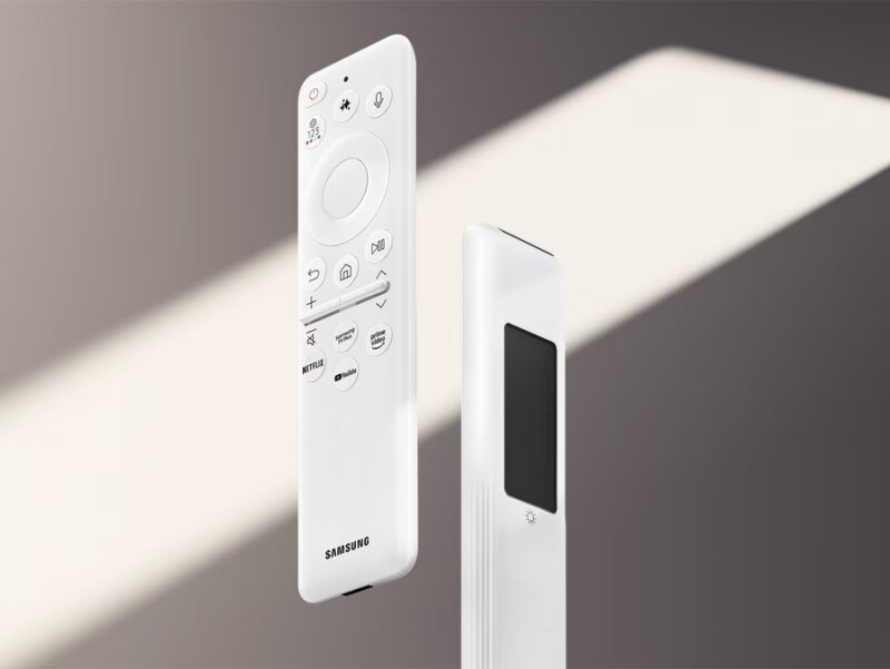 Remote màu trắng cũng rất nghệ thuật