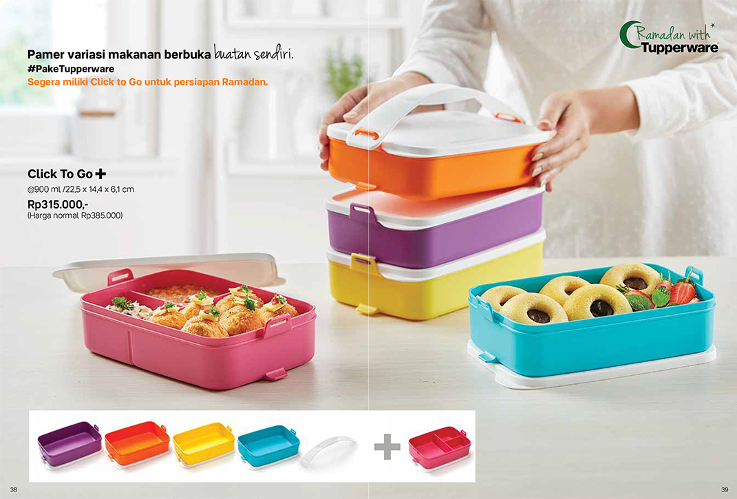 Hộp dự trữ và bảo quản thức ăn Tupperware