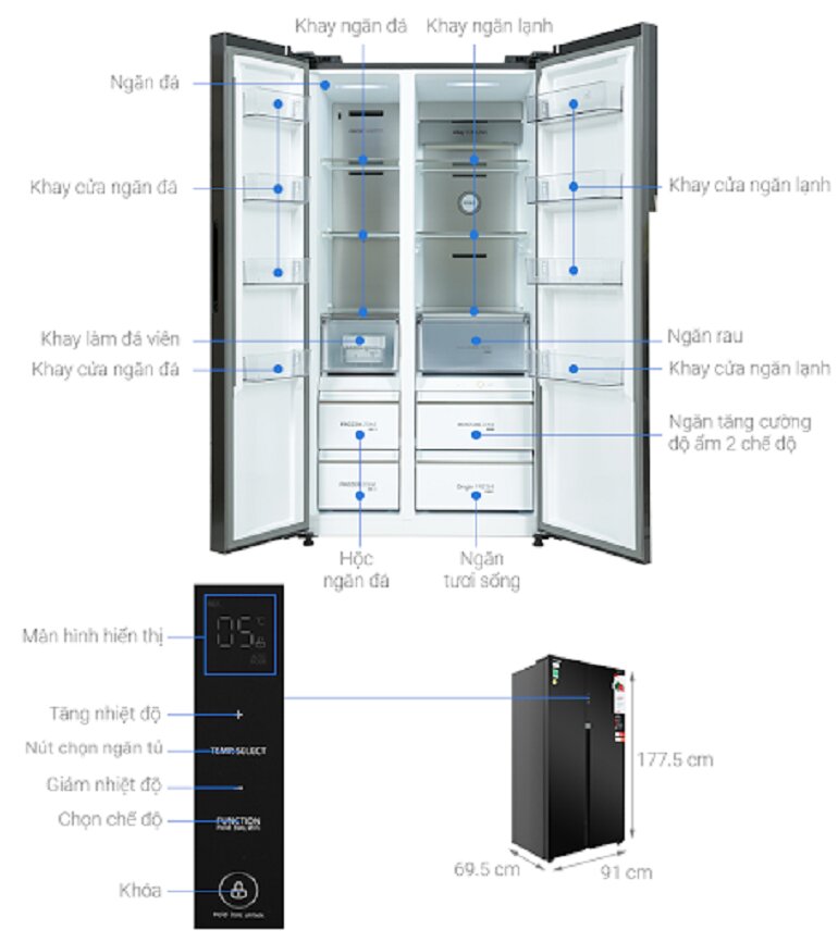 Tủ lạnh Electrolux ESE6600A-BVN và Toshiba GR-RS780WI-PGV(22): Cùng tầm giá 20 triệu nên chọn model nào?