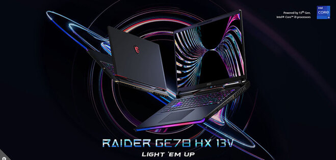 MSI Raider GE78 HX 13VH 076VN