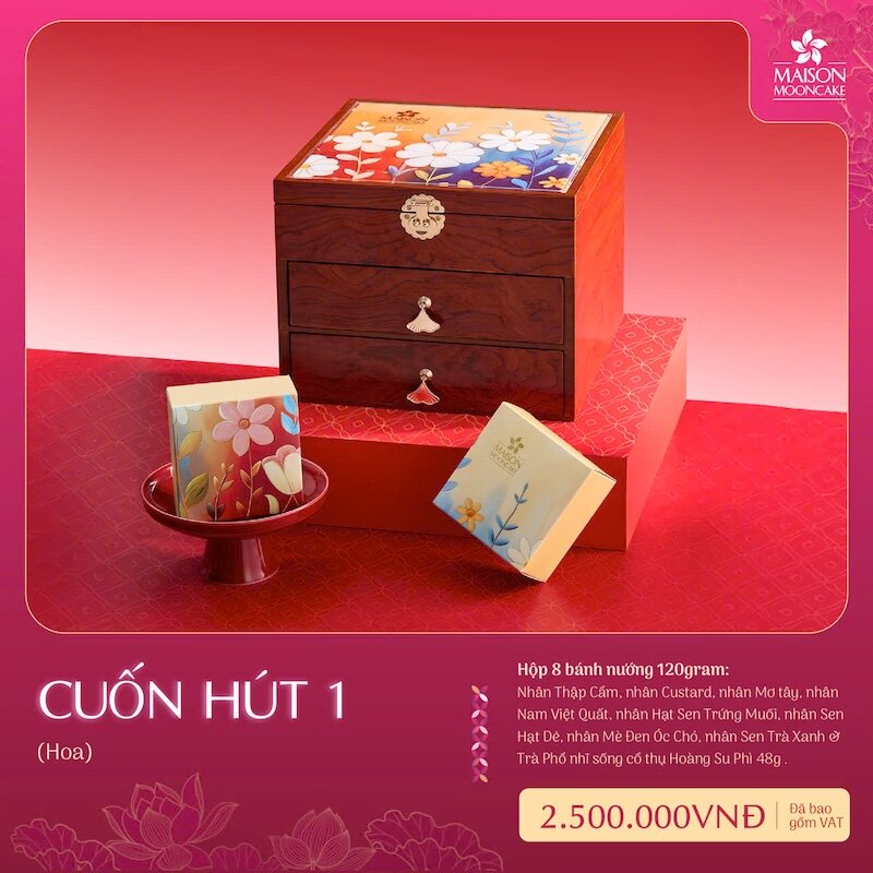 Top 5 hộp bánh Trung Thu Maison dành cho doanh nghiệp 2025