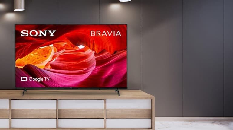 thiết kế Google Tivi Sony 4K 65 inch KD-65X75WL phù hợp nhiều không gian sống