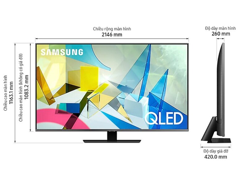 QLED Tivi 4K Samsung 85Q80T 85inch-2