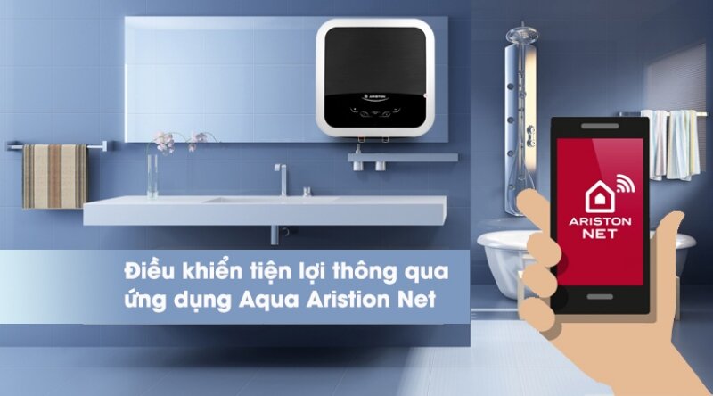 Ariston Andris2 Top Wifi 30L - Ứng dụng công nghệ thông minh cho cuộc sống tiện nghi!