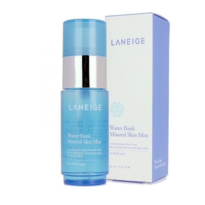 Xịt khoáng Laneige Water Bank Mineral Skin Mist.