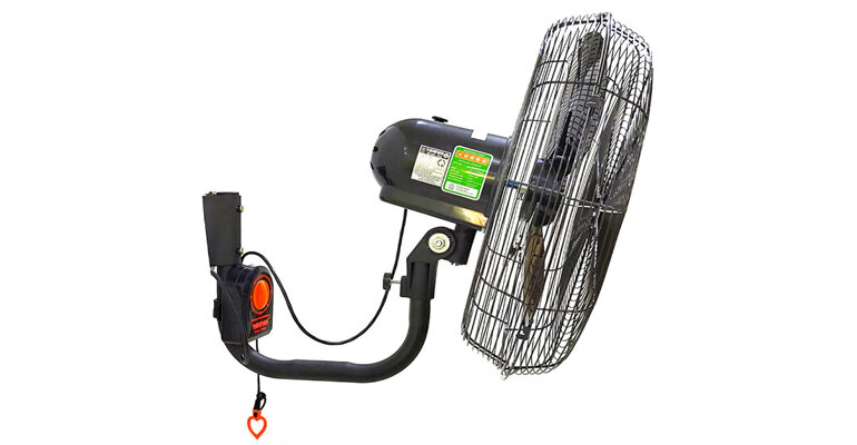 Yanfan T20CN thiết kế với 3 cánh quạt tiện lợi quạt treo tường công nghiệp Yanfan