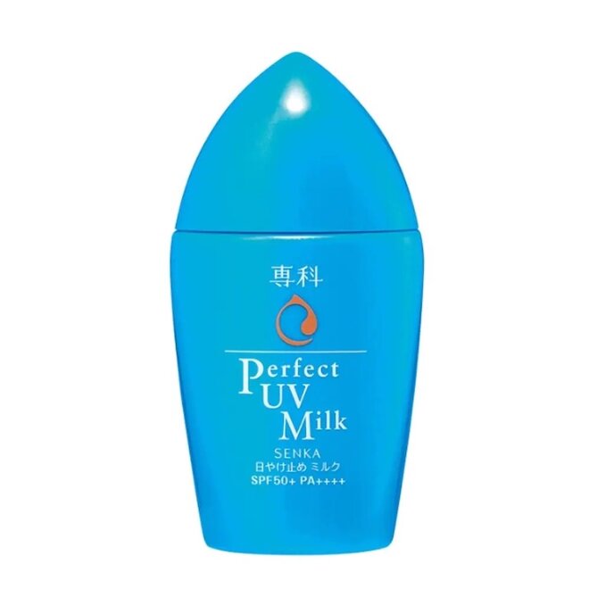 Kem chống nắng giá học sinh Senka Perfect UV Milk SPF 50+ 40ml