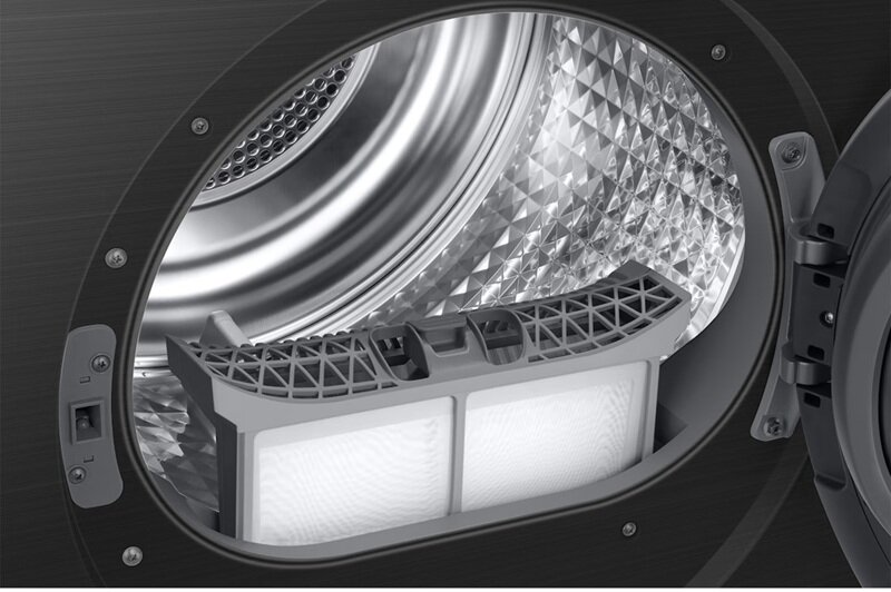 Máy sấy bơm nhiệt Samsung DV90T6240LB/SV hạ giá 11 triệu đồng, sấy khô quần áo tốt lại siêu tiết kiệm điện