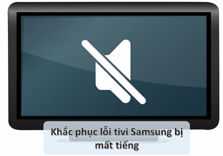 Tivi Samsung bị mất âm thanh do đứt cuộn dây loa hoặc hỏng chân biến áp, IC