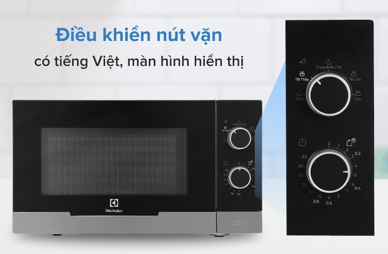 Lò vi sóng Electrolux EMM23KI9EBP bền bỉ, chất lượng, giá cả hợp lý