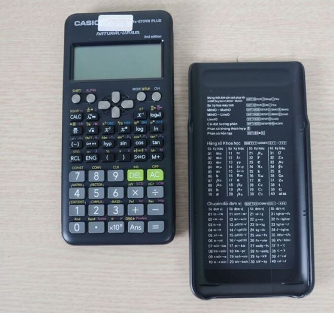 máy tính Casio 570 ( Casion fx 570ES Plus và Casion fx 570VN Plus)