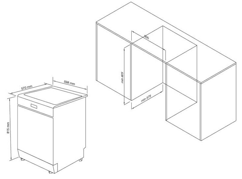 Máy rửa bát âm tủ Malloca WQP12-J7309E kết hợp hoàn hảo giữa tiện nghi và thẩm mỹ