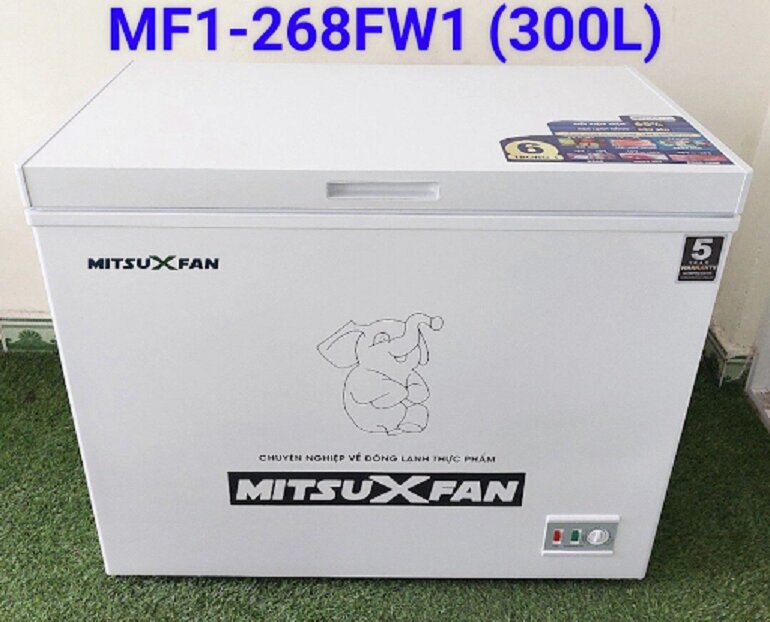 Đánh giá tủ đông MitsuXfan 1 ngăn Mf1-268fw1 có tốt không?