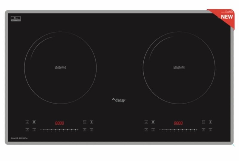 TOP 5 bếp từ đôi Canzy giá rẻ tầm 2 triệu đồng, công suất lớn, có inverter tiết kiệm điện