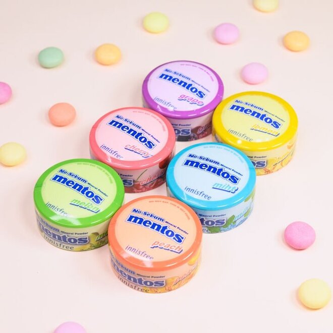 Phấn phủ cho da dầu Innisfree Mentos