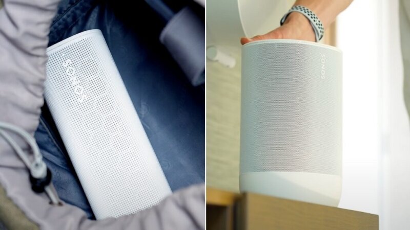 So sánh loa Sonos Roam 2 và Sonos Move 2 – Loa di động nào tốt hơn?