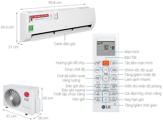 Gợi ý 2 model điều hòa Inverter 24000 BTU LG giá rẻ cực đáng sắm trong hè 2023