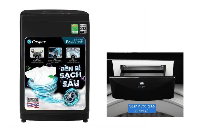 Đánh giá thực tế máy giặt Casper WT-10NB3 10kg: Người dùng nói gì?