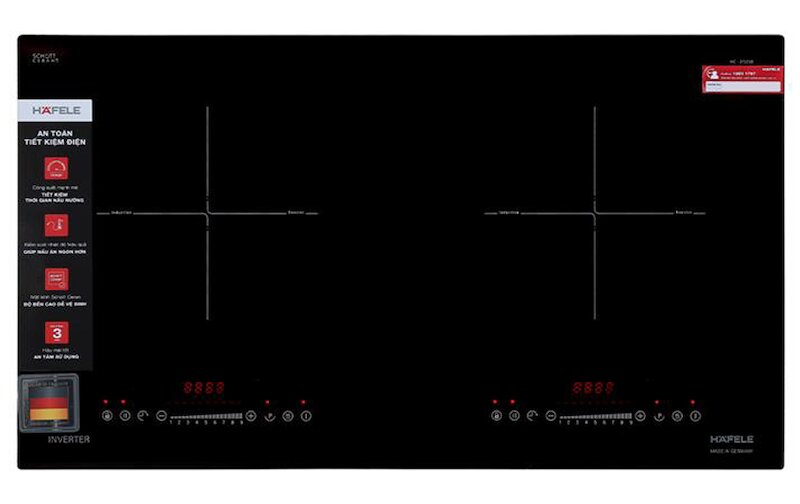 Bếp từ Hafele HC-I7325B sở hữu công nghệ nấu nướng tiên tiến và hiệu quả