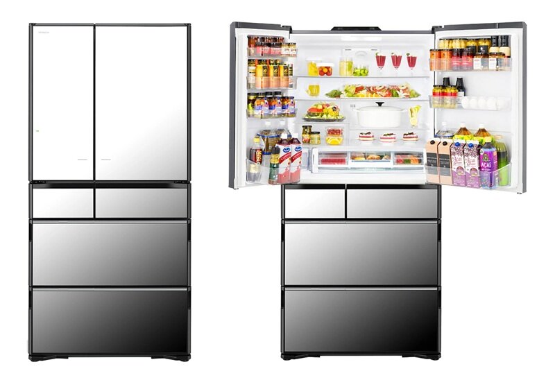 TOP 4 tủ lạnh Hitachi mặt gương siêu cao cấp 