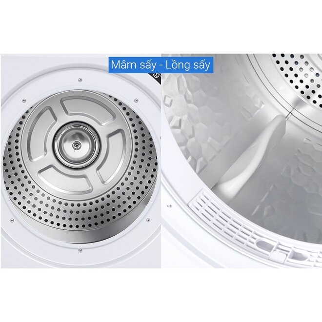 Máy sấy thông hơi Galanz DV-70T5C(S), 7 Kg