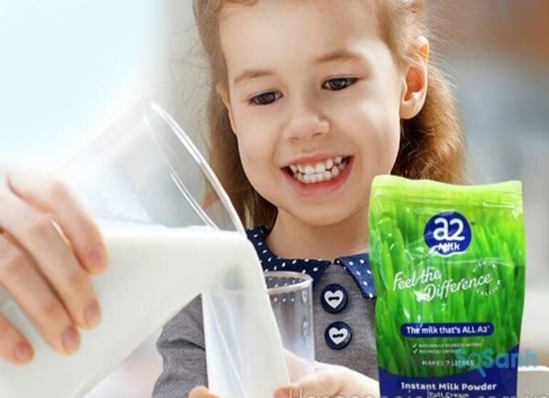 Sữa bột A2 nguyên kem cho bé mấy tuổi?