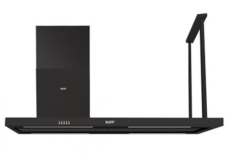 Máy hút mùi Kaff KF-IS1500B LUX có kiểu dáng chữ