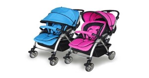 Xe đẩy em bé 2 chiều KuKu City KU6028 4 triệu đồng