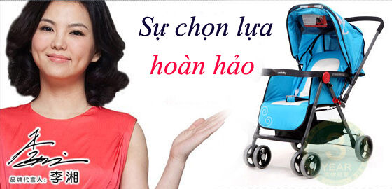 Xe đẩy em bé Seebaby T11 - Xe đẩy đơn 2 chiều nhỏ gọn