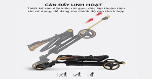 Xe đẩy Playkid X6 – sản phẩm thông minh và tiện ích