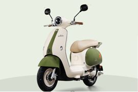 Xe máy điện 18 triệu đẹp như Vespa, chạy 80km mỗi lần sạc