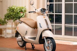 Xe máy điện mới giá 20 triệu sở hữu thiết kế cổ điển, nhiều công nghệ thông minh