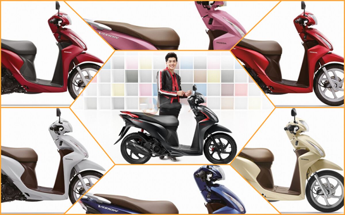 Xe máy Honda Vision 2018 có gì khác so với những phiên bản trước đó?