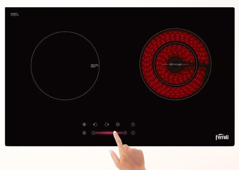 Bếp từ hồng ngoại Ferroli IC4500DD sở hữu tính năng khóa an toàn