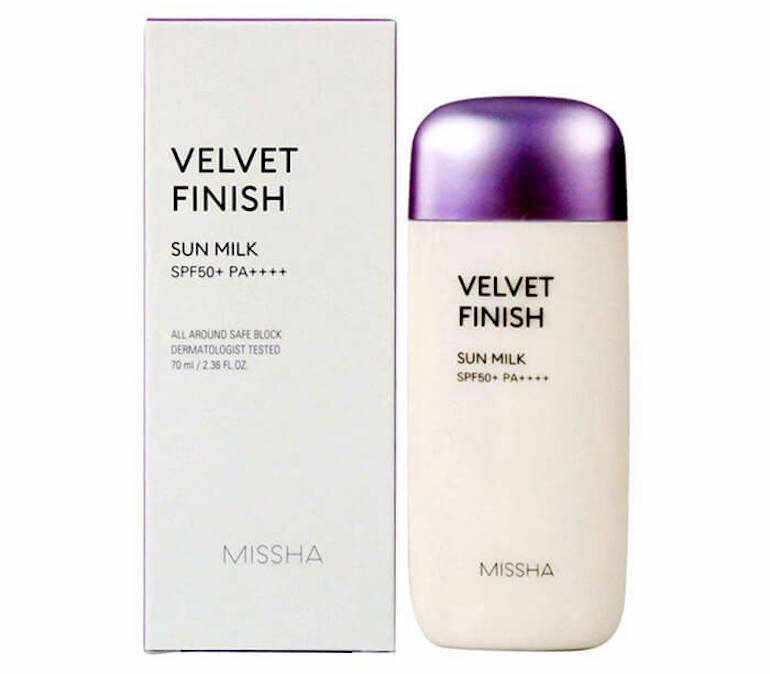 Sữa chống nắng Missha Velvet Finish Sun Milk