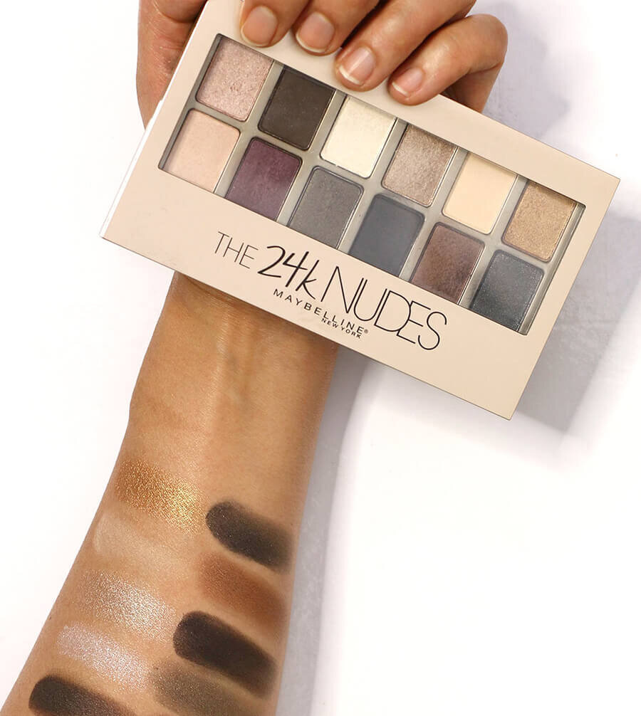 Phấn mắt Maybelline The 24K Nudes Eyeshadow Palette