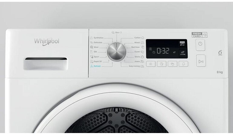 Máy sấy ngưng tụ Whirlpool FreshCare FFT CM11 8XB EE