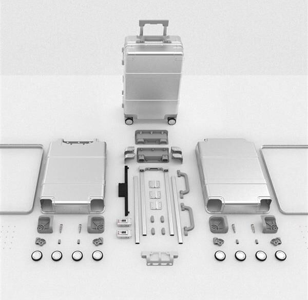 Xiaomi trình làng vali thông minh với khả năng mở khóa từ xa, cảnh báo chống trộm
