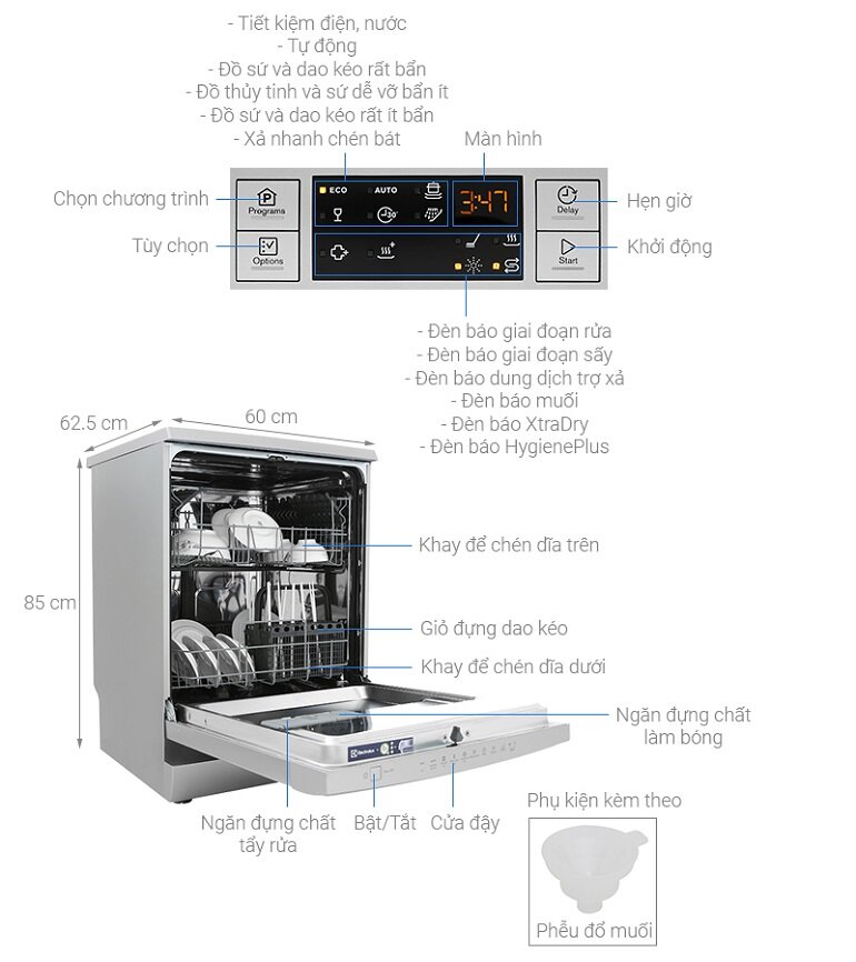 may rua bat electrolux esf5512lox 