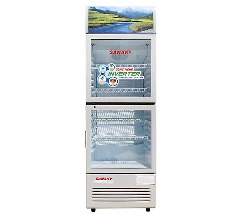 Tìm hiểu ưu nhược điểm của tủ mát Sanaky Inverter 2 cánh 200 lít VH-218W3