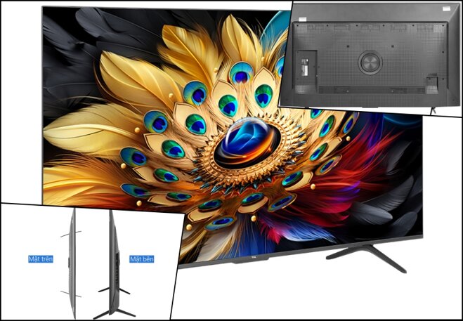 Google tivi QLED TCL 4K 55 inch 55C69B: Quá hấp dẫn với âm thanh hay, sắc màu rực rỡ!