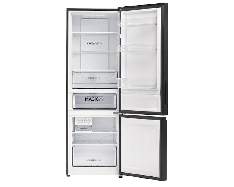 Tủ lạnh Aqua Inverter 292 lít AQR-B350MA(GM) thiết kế sang trọng, dung tích phù hợp