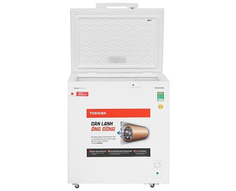 Tủ đông Toshiba Inverter 201 lít GR-RC265CM-PMV(01) tích hợp các công nghệ hiện đại