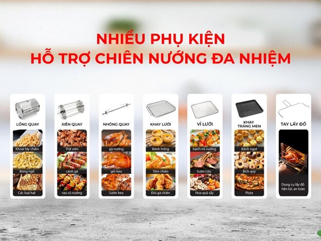 nồi chiên không dầu Kipor KP-AF657