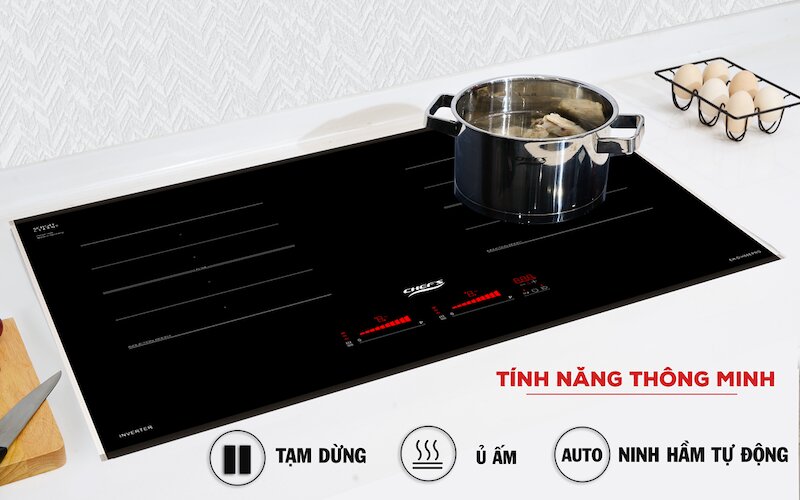 Chefs EH-DIH888 PRO: Bếp từ thông minh, nhiều tính năng hiện đại